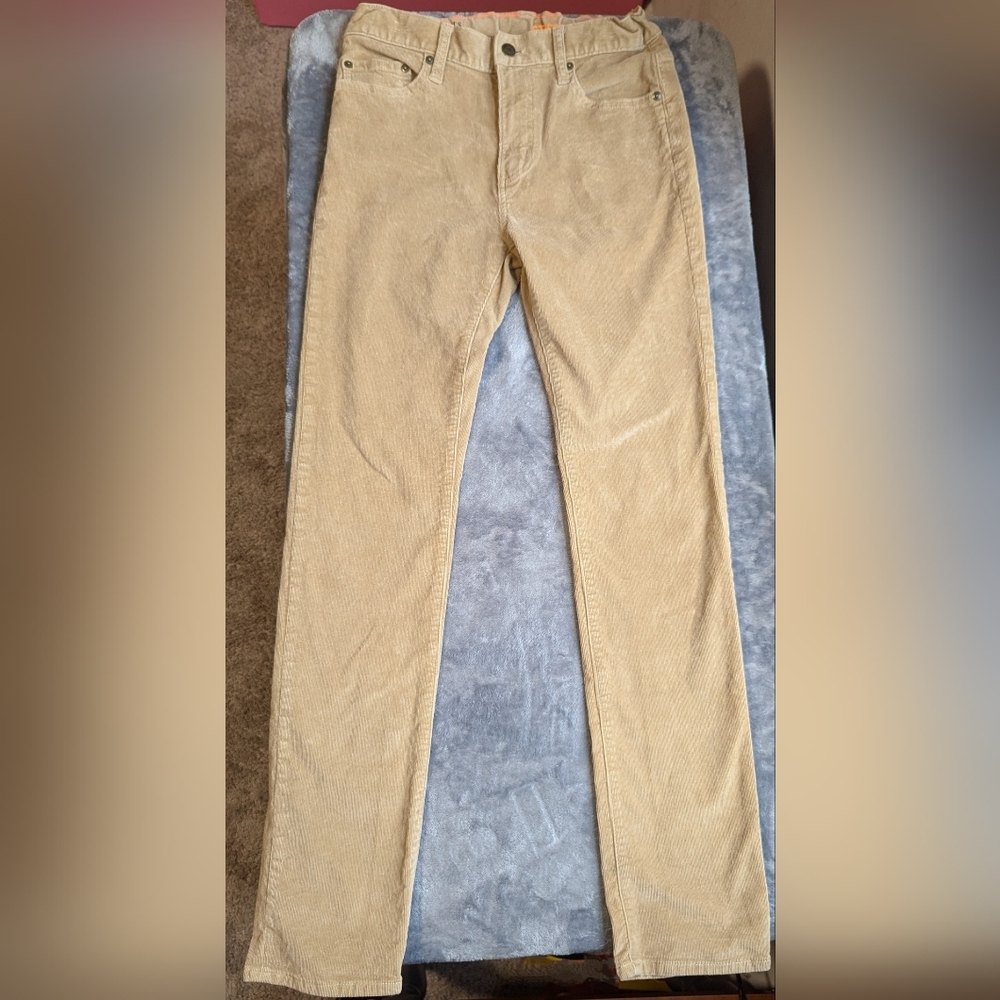 J.Crew Crewcuts Boys Size 16 Stretch Courdoury Pants Button Adjustable Waist